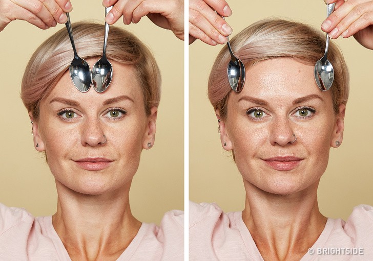 Massage chống lão hóa kiểu châu Á: Chỉ dùng thìa mà sau 2 tuần đã có da mặt căng mọng, sáng bóng, không nếp nhăn- Ảnh 7.