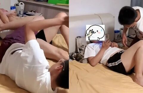 Hình ảnh mẹ chơi đùa với con trai 13 tuổi trong phòng khiến ai nấy hốt hoảng: Chị ơi, hãy tôn trọng ranh giới!