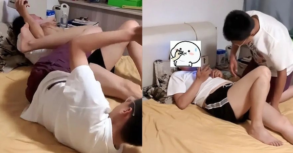 Hình ảnh mẹ chơi đùa với con trai 13 tuổi trong phòng khiến ai nấy hốt hoảng: Chị ơi, hãy tôn trọng ranh giới!