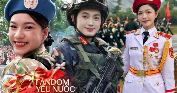 10 nữ quân nhân Việt Nam chỉ cần nở nụ cười là khuynh đảo mạng xã hội