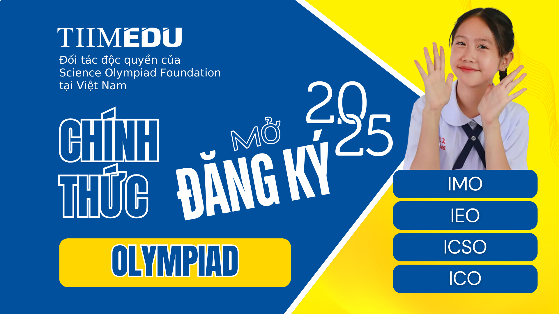 Olympic Quốc tế 2025 chính thức khởi động với ICSO, ICO, IMO, IEO- Ảnh 1.
