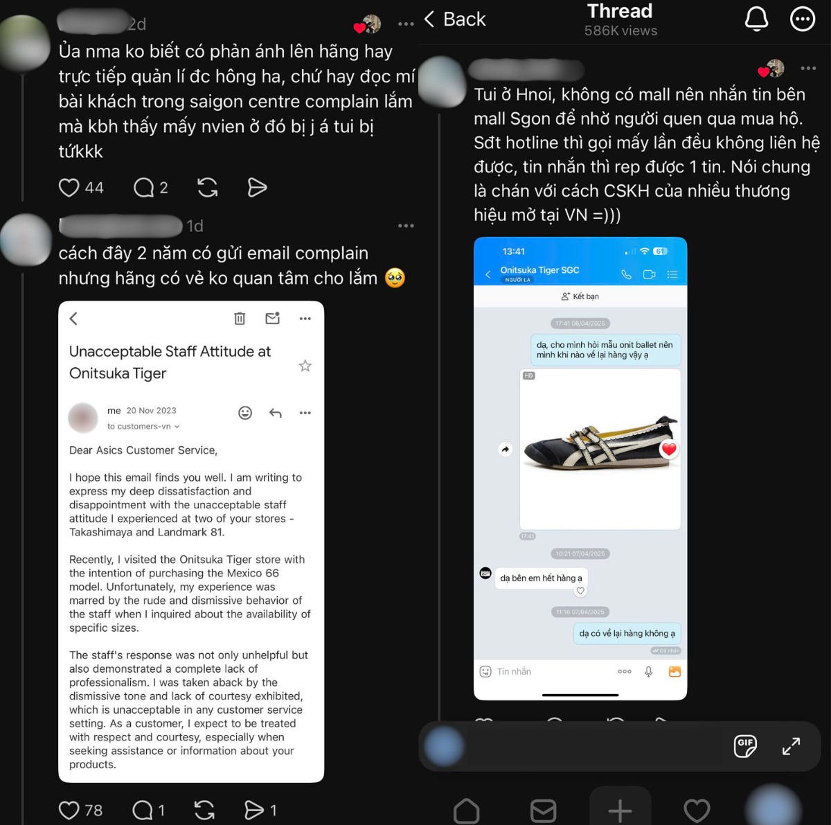 Onitsuka Tiger Việt Nam nhận bão 1 sao, khách hàng đồng loạt bức xúc với thái độ khó hiểu của nhân viên- Ảnh 8.