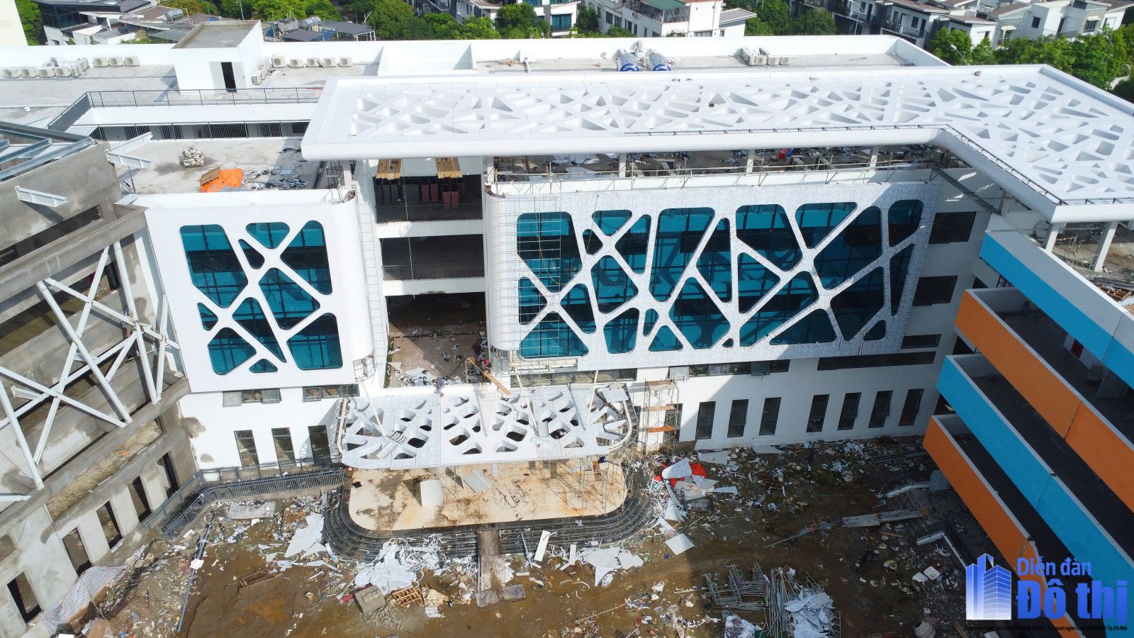 Thêm 1 trường TIỂU HỌC CÔNG LẬP đang dần hoàn thiện khiến phụ huynh Hà Nội phấn khích: Hoành tráng quá!- Ảnh 2.