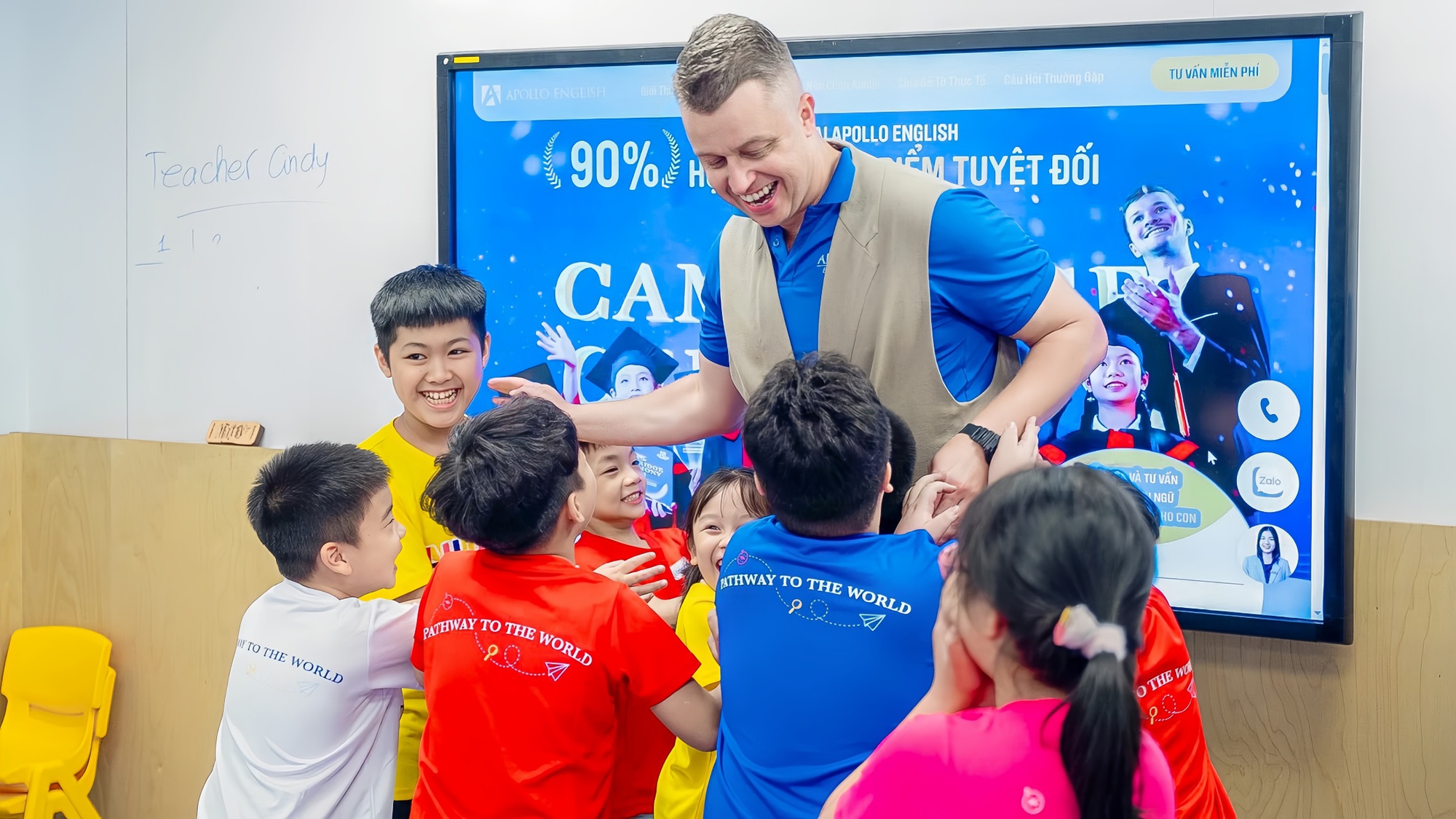 Apollo English được chứng nhận “Nơi làm việc tuyệt vời