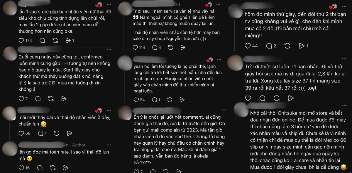 Onitsuka Tiger Việt Nam nhận bão 1 sao, khách hàng đồng loạt bức xúc với thái độ khó hiểu của nhân viên- Ảnh 5.