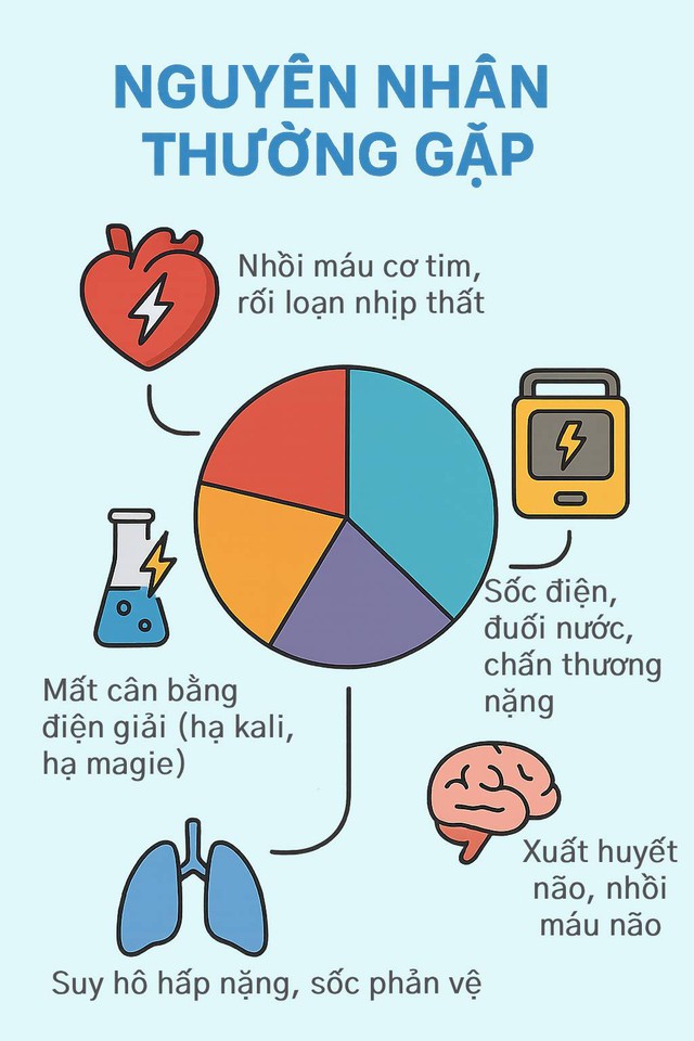 Ông Hoàng Nam Tiến qua đời do ngừng tim đột ngột: Biến cố tim mạch nguy hiểm nhất, khi bị phải xử lý thế nào?- Ảnh 4.