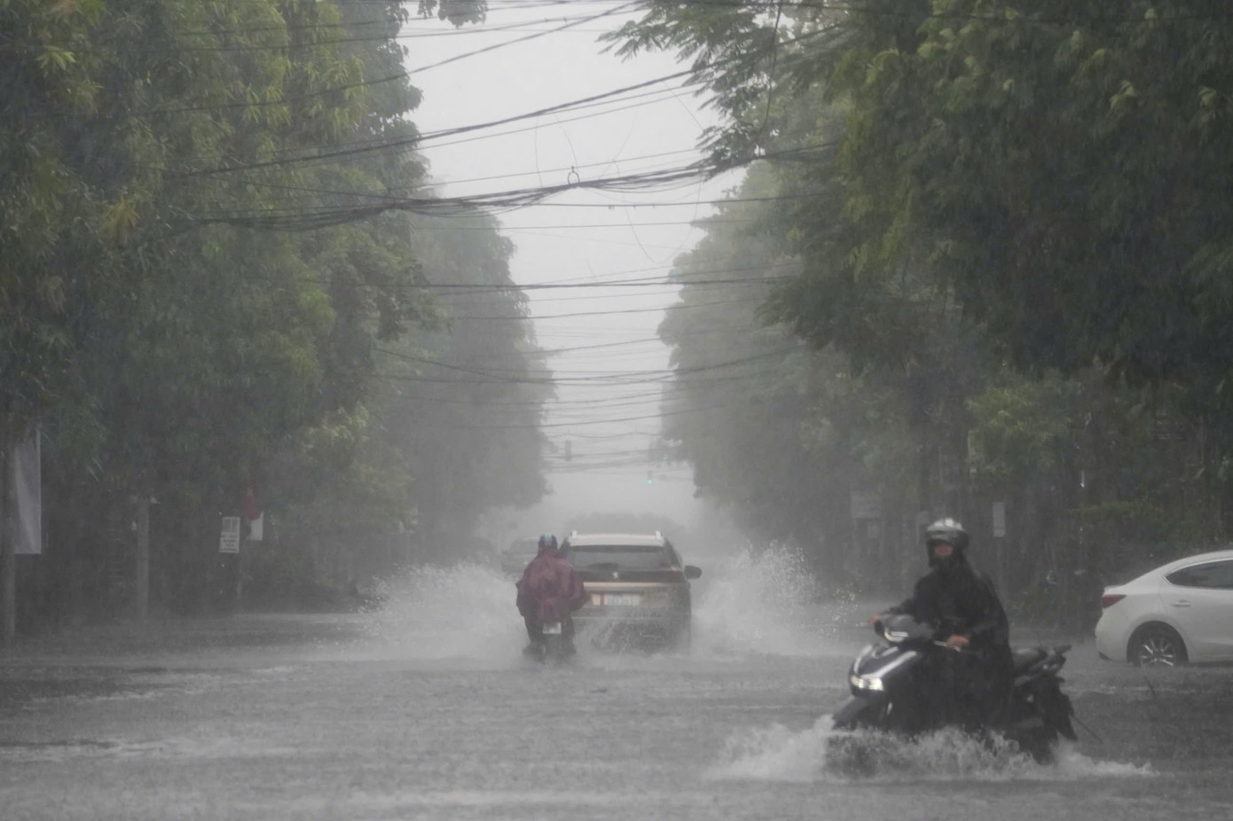 Tình hình bão số 5: Đã có 1 người chết, 8 người bị thương; Sân Pickleball tiền tỷ đổ sập- Ảnh 12.