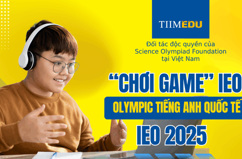 Hóa game thủ tiếng Anh cùng Olympic IEO 2025