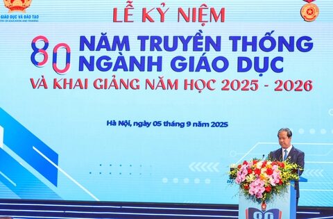 Lễ kỷ niệm 80 năm truyền thống ngành Giáo dục và khai giảng năm học 2025 – 2026
