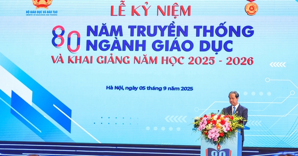 Lễ kỷ niệm 80 năm truyền thống ngành Giáo dục và khai giảng năm học 2025 – 2026
