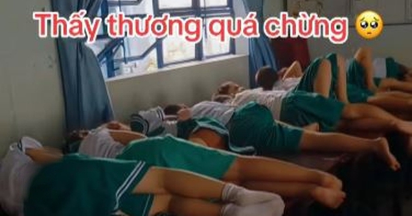 Loạt hình ảnh học sinh tiểu học ngủ trưa khiến phụ huynh tranh cãi: Chi tiết nhỏ nhưng cần lưu ý, tinh tế hơn!