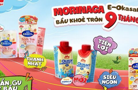 Cải tiến mới tiện lợi, siêu ngon, chuẩn gu mẹ bầu từ Morinaga E-Okasan