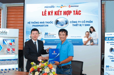 Pharmart.vn bắt tay chiến lược cùng Microlife: Chủ động chăm sóc huyết áp