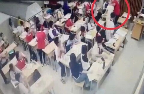Vụ nam sinh lớp 7 túm tóc, quật ngã giáo viên ở Hà Nội: Chưa có hồ sơ sức khỏe học sinh, công an vào cuộc