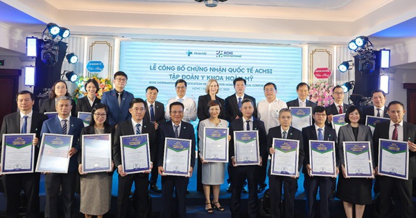 Tập đoàn y khoa Hoàn Mỹ đạt chứng nhận quốc tế ACHSI toàn hệ thống