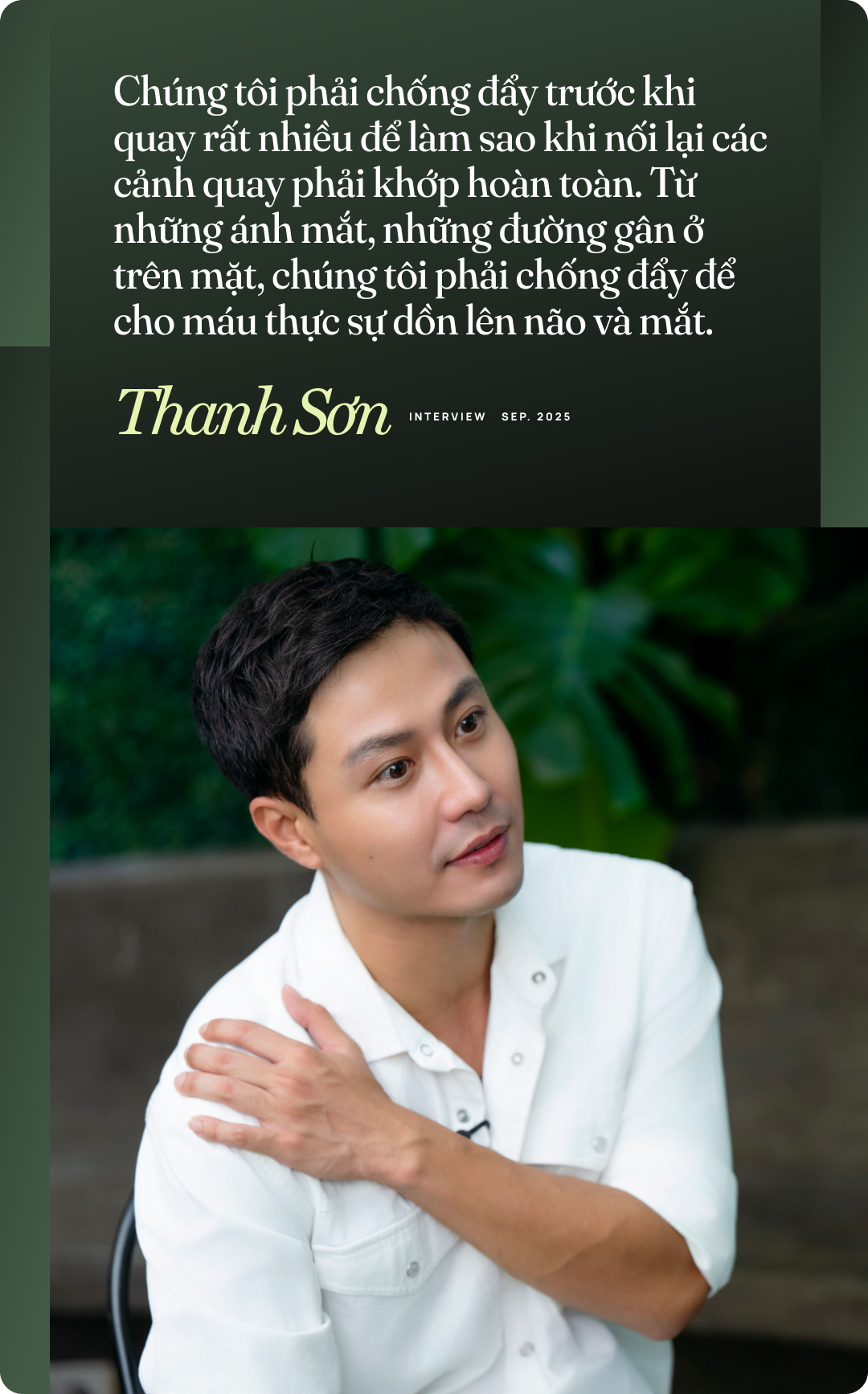 Thanh Sơn: Chúng tôi diễn xong không biết đâu là máu thật, đâu là máu giả, nghĩa là máu thật và máu giả lẫn lộn với nhau- Ảnh 3.