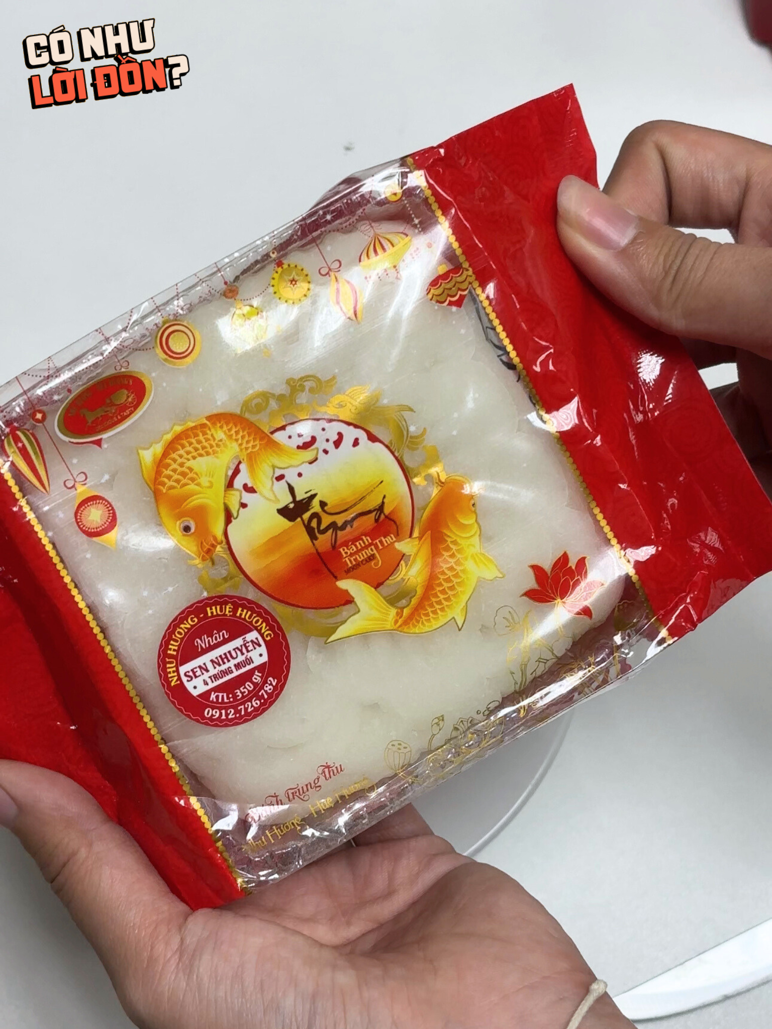 Review bánh dẻo trứng muối 