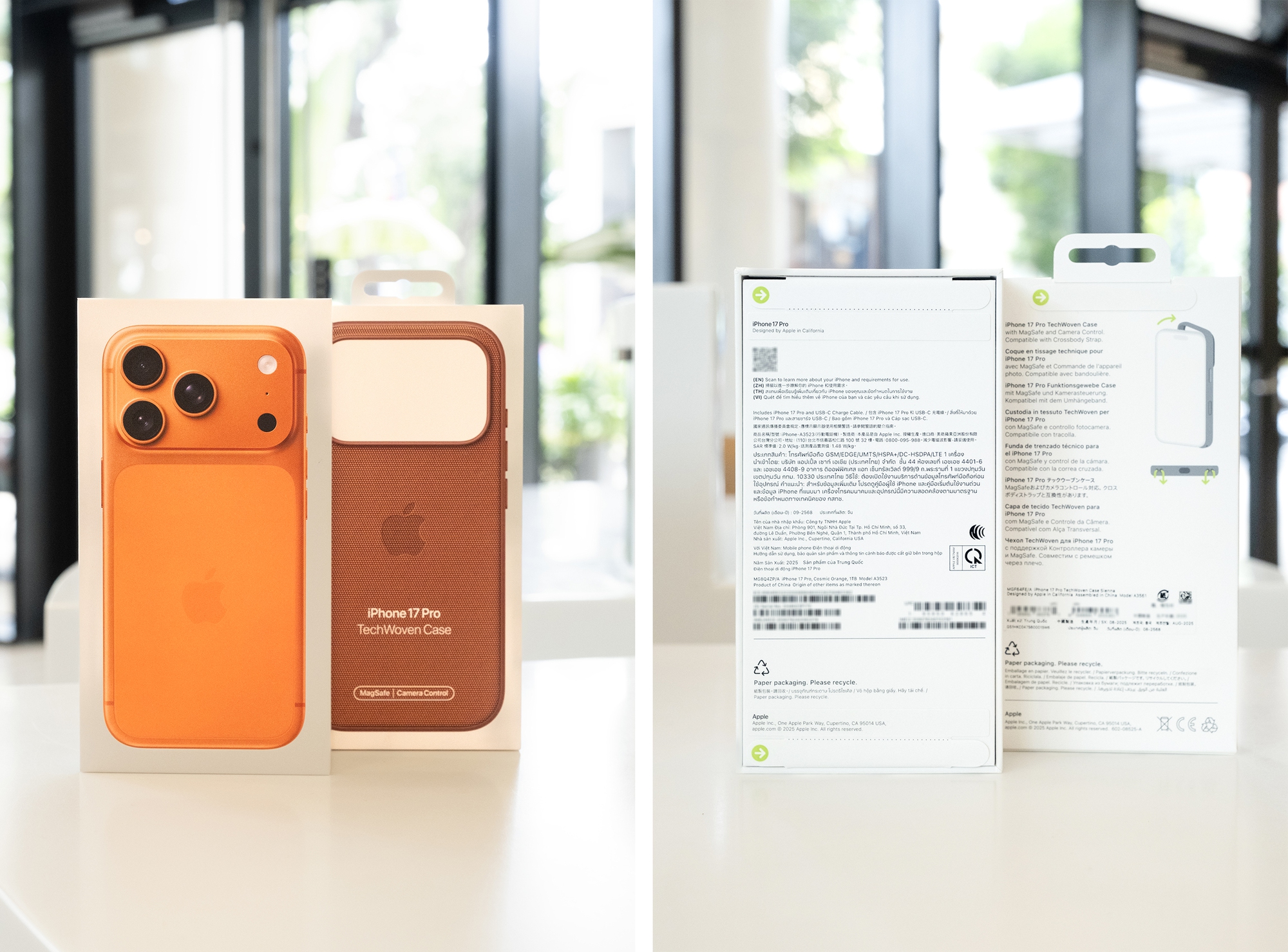 Đây là ảnh thực tế iPhone 17 Pro đang 