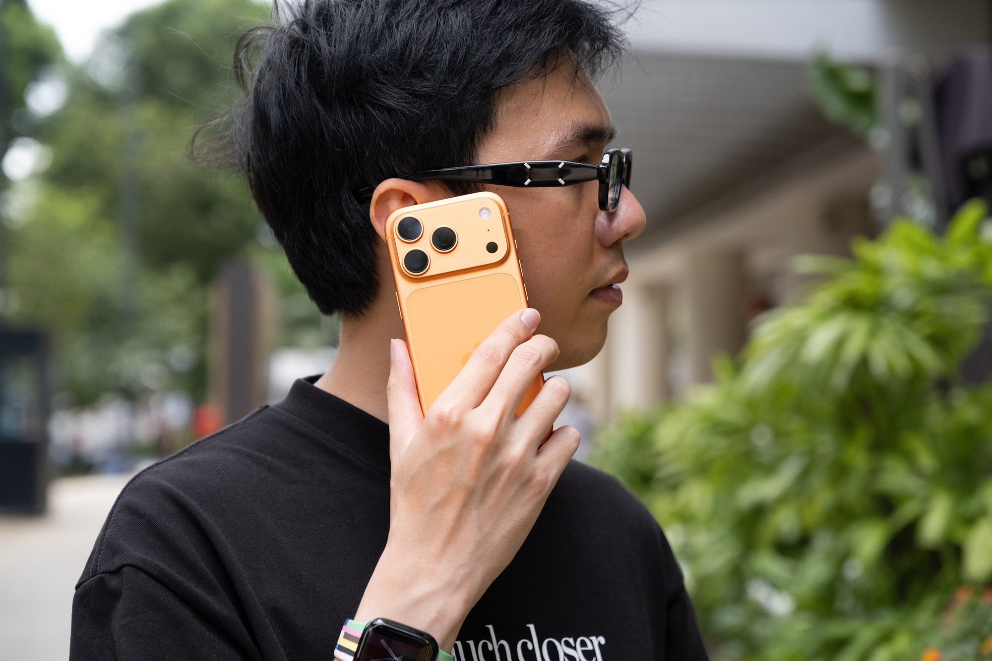 Đây là ảnh thực tế iPhone 17 Pro đang 