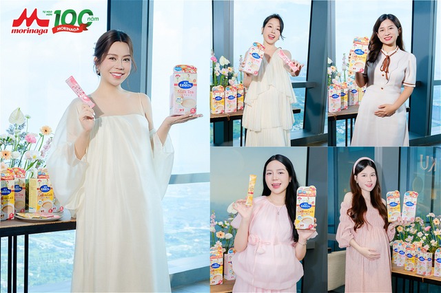 Morinaga quá đã: Sữa bầu phiên bản hương café và trà sữa chuẩn gu mẹ bầu- Ảnh 1.
