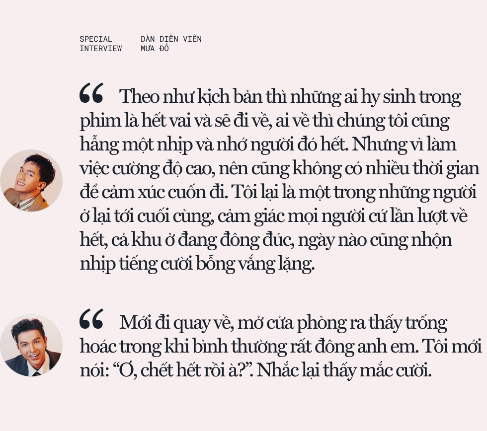 Dàn diễn viên Mưa Đỏ: “Sáng còn được mở mắt là vui rồi” - câu nói khiến chúng tôi trân trọng từng giây phút đóng phim- Ảnh 11. Dàn diễn viên Mưa Đỏ: “Sáng còn được mở mắt là vui rồi” - câu nói khiến chúng tôi trân trọng từng giây phút đóng phim- Ảnh 11.