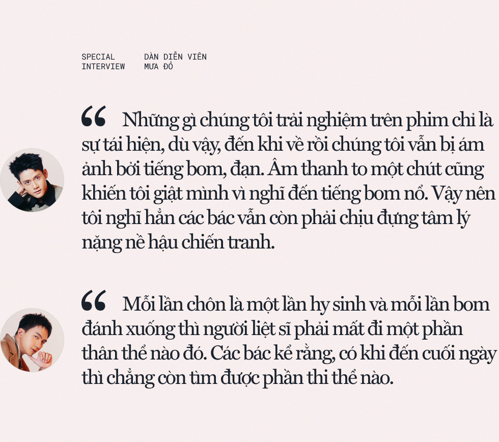 Dàn diễn viên Mưa Đỏ: “Sáng còn được mở mắt là vui rồi” - câu nói khiến chúng tôi trân trọng từng giây phút đóng phim- Ảnh 14. Dàn diễn viên Mưa Đỏ: “Sáng còn được mở mắt là vui rồi” - câu nói khiến chúng tôi trân trọng từng giây phút đóng phim- Ảnh 14.