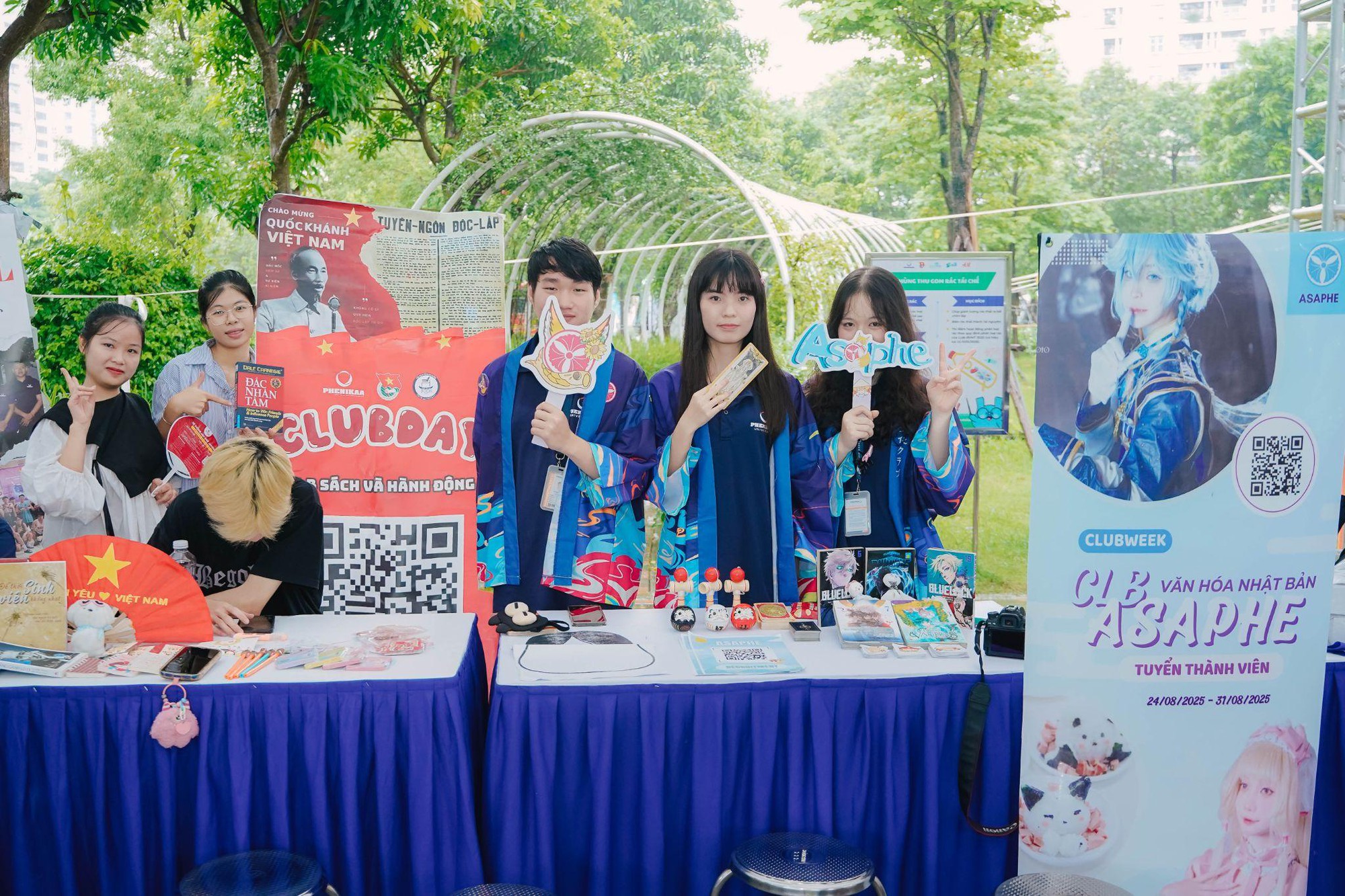 Rộn ràng mùa nhập học: Ngày hội Kết nối Student Club Day 2025 tại Đại học Phenikaa- Ảnh 3.