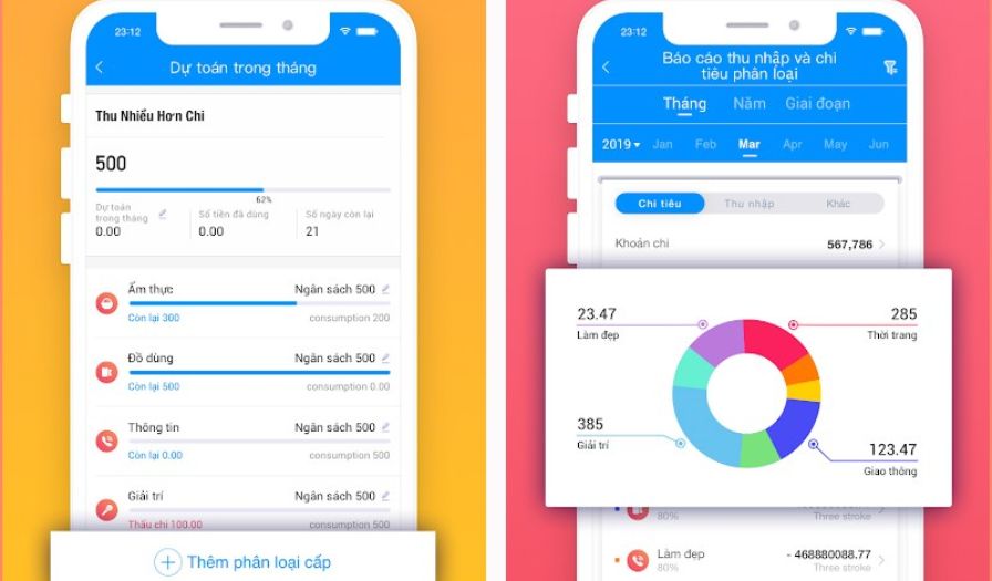 Money Mate là app quản lý chi tiêu sử dụng có thể sử dụng offline