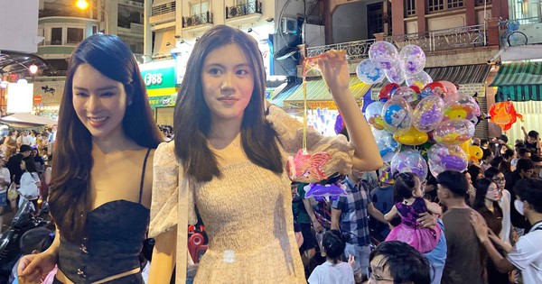 Trung thu sớm: Gái xinh đang tập trung hết ở phố lồng đèn Lương Nhữ Học dù gửi xe tận 20k/chiếc