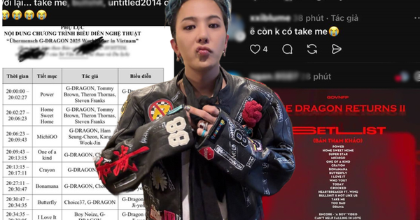 G-DRAGON chỉ biểu diễn 10 bài hát ở concert Hà Nội?