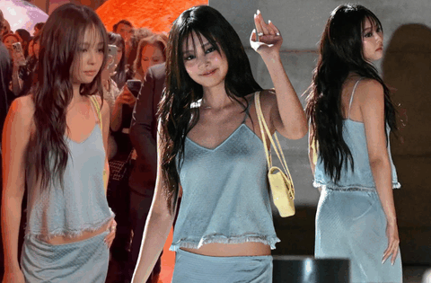 Jennie tới show Chanel muộn, outfit bị phản ứng vì giống Rosé