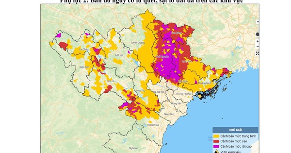 Thông báo khẩn tới 13 tỉnh, thành phố
