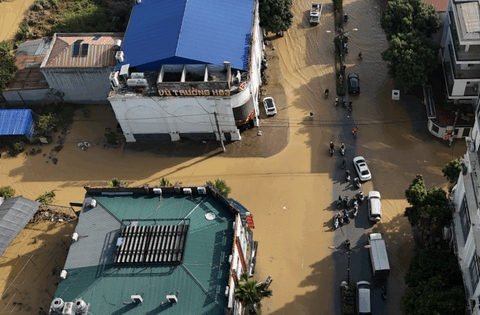 Cảnh tượng khó tin ở Trung tâm Thái Nguyên ngày 9/10