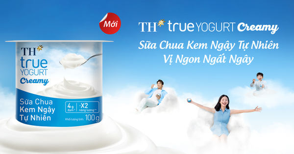 TH ra mắt “Sữa Chua Kem Ngậy Tự Nhiên TH true YOGURT Creamy