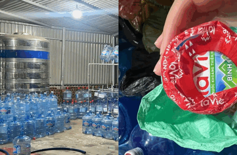 Vụ 20.000 bình nước Lavie giả tuồn đi tiêu thụ khắp nơi ở Hà Nội: Chi phí sản xuất chỉ 10.000 đồng, bán ra 70.000 đồng
