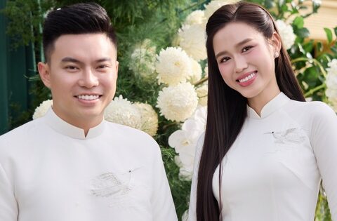 Hoa hậu Đỗ Hà khóc nức nở khi nghe bố chồng chủ tịch nói điều này trong đám cưới