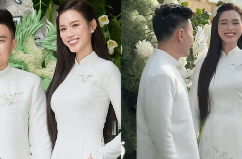 Hoa hậu Đỗ Hà ứng xử cỡ này, Tập đoàn Sơn Hải chọn đúng con dâu rồi!