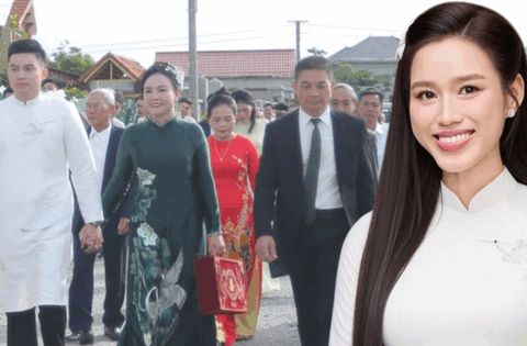 Chủ tịch tập đoàn Sơn Hải và phu nhân gây sốt