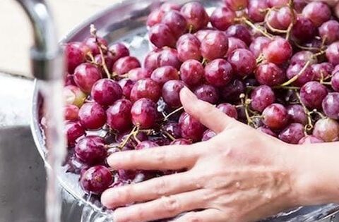 Dùng muối và baking soda rửa nho là sai, đây mới là cách đúng khiến trứng côn trùng cũng phải tự động “trượt đi”