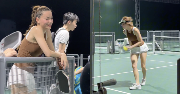 Tóm dính Hồ Ngọc Hà trên sân pickleball: Đôi “kiếm Nhật” nhìn mê tít, mặt mộc chấm vội 0 điểm!