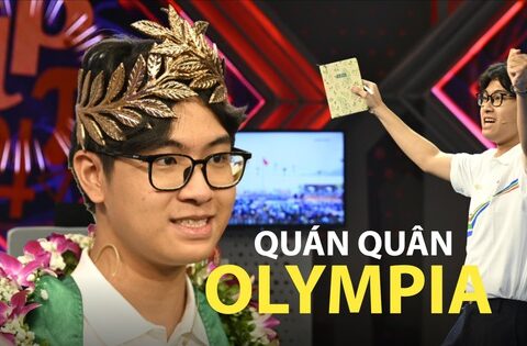 Quán quân Olympia 2025 ngay sau Chung kết: “Vòng nguyệt quế hơi… nặng một chút”