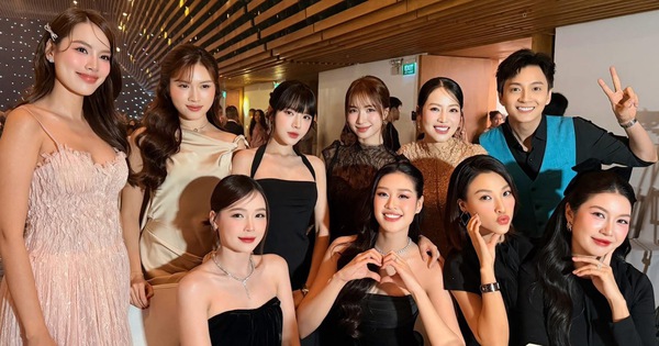 Nửa showbiz đến chúc phúc Chế Nguyễn Quỳnh Châu: Hoà Minzy nổi bần bật trong váy xuyên thấu, Ngô Kiến Huy – Khổng Tú Quỳnh đụng mặt