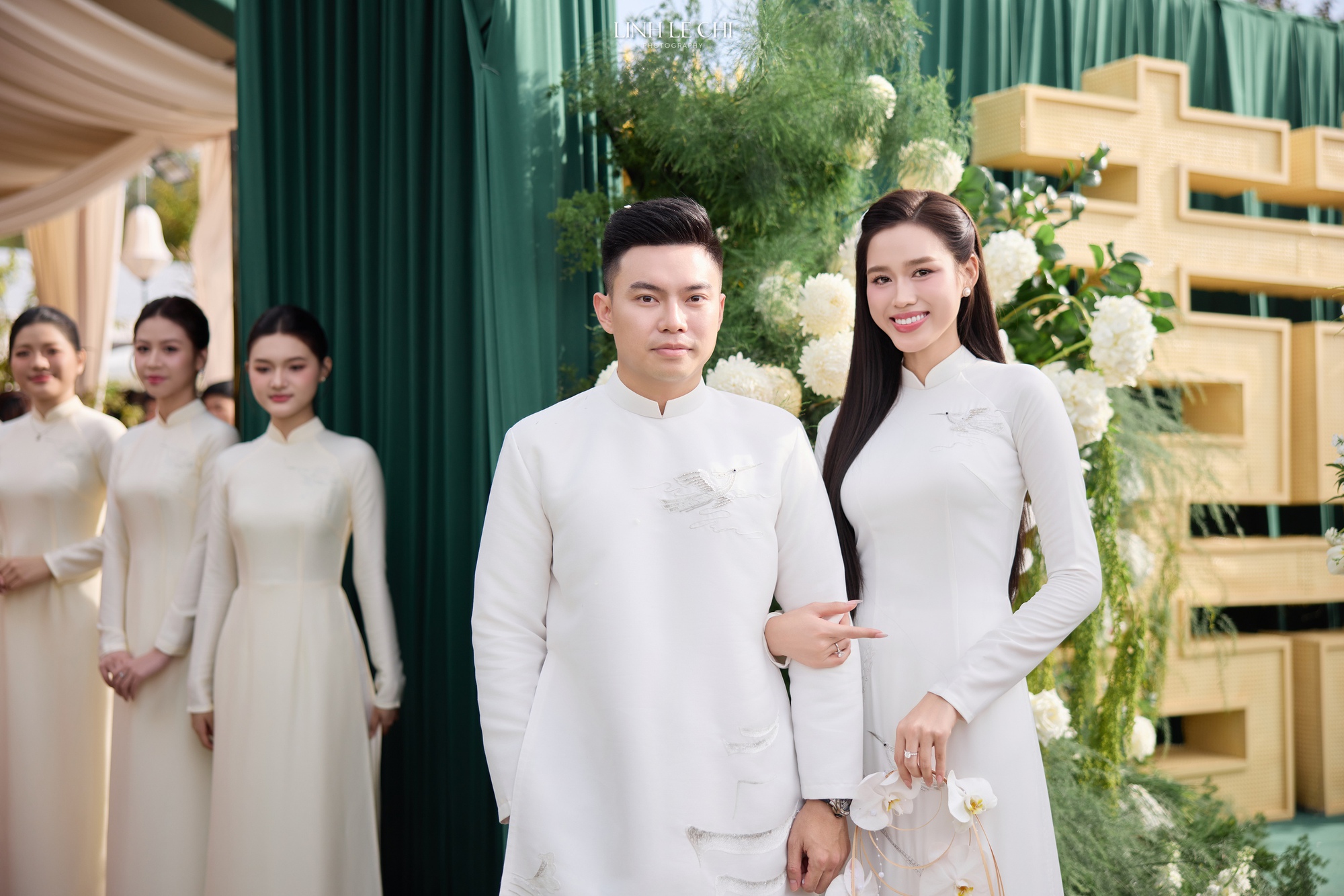 Hoa hậu Đỗ Hà ứng xử cỡ này, Tập đoàn Sơn Hải chọn đúng con dâu rồi!- Ảnh 6.