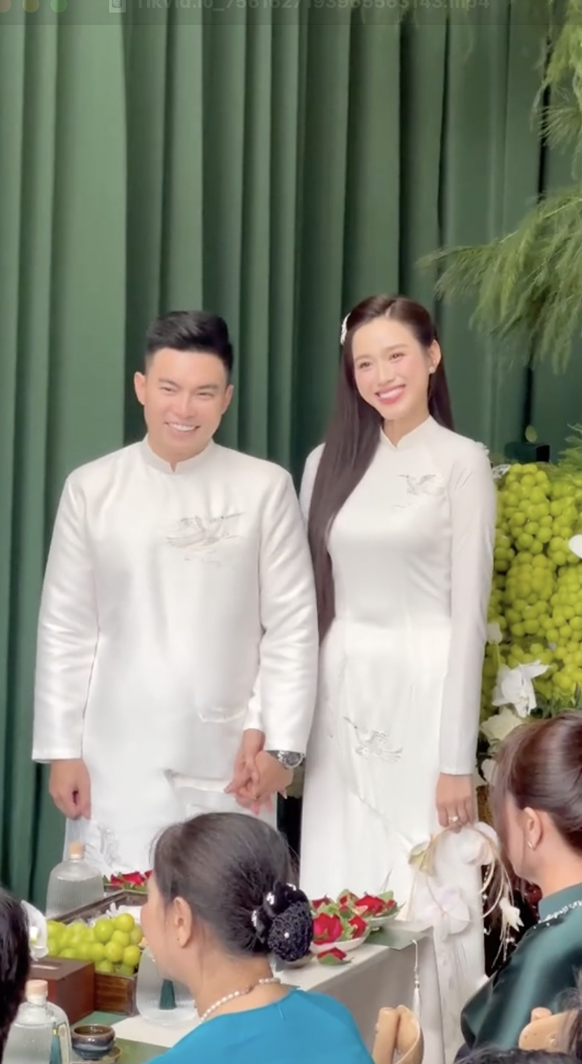 Chủ tịch tập đoàn Sơn Hải cưới vợ Hoa hậu cho con: Diện mạo chú rể quá oke- Ảnh 1.