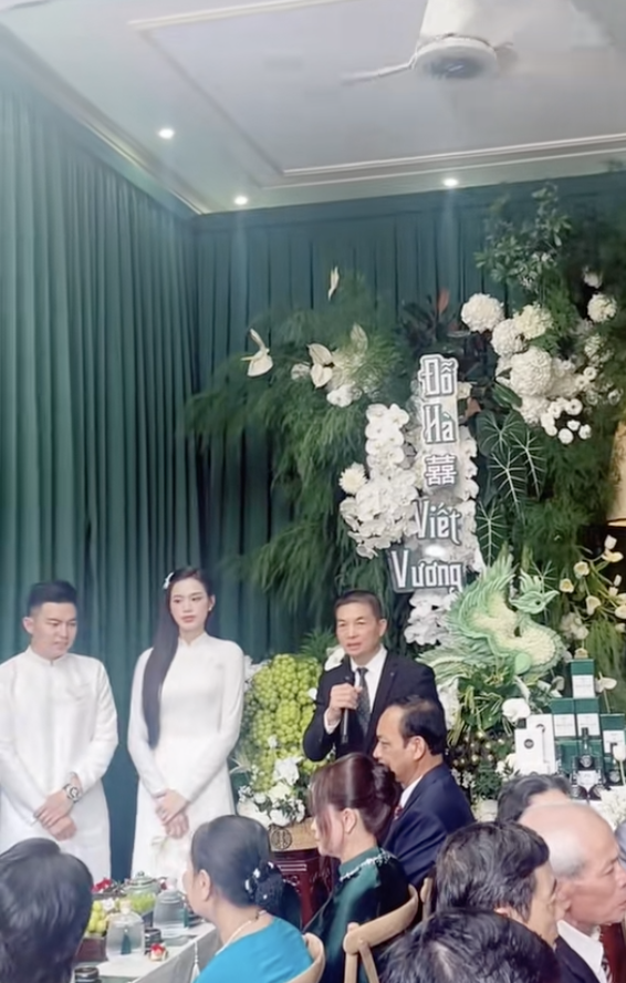 Chủ tịch tập đoàn Sơn Hải cưới vợ Hoa hậu cho con: Diện mạo chú rể quá oke- Ảnh 6.