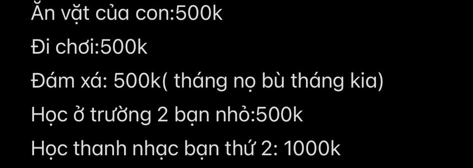 Bà mẹ Hải Phòng liệt kê tiền học của 3 con, cư dân mạng choáng: “Một tháng chỉ bằng tôi uống 5 ly trà sữa!”- Ảnh 1.