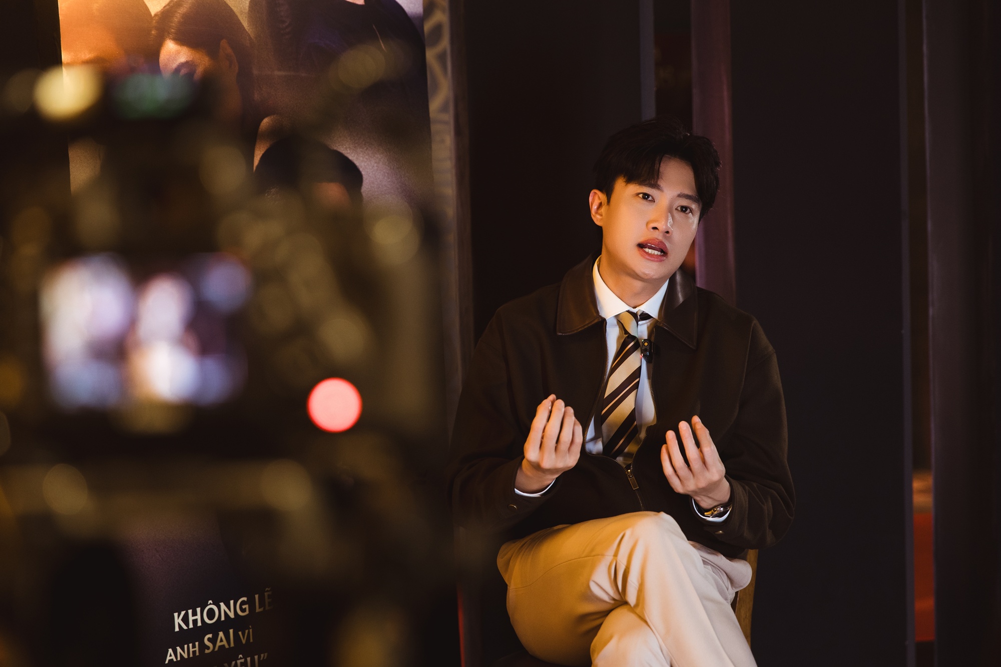 Quốc Trường: Cả nước đều khao khát xem bạn gái của tôi là ai, cứ thấy tôi đứng với ai là tự động ghép đôi- Ảnh 7.