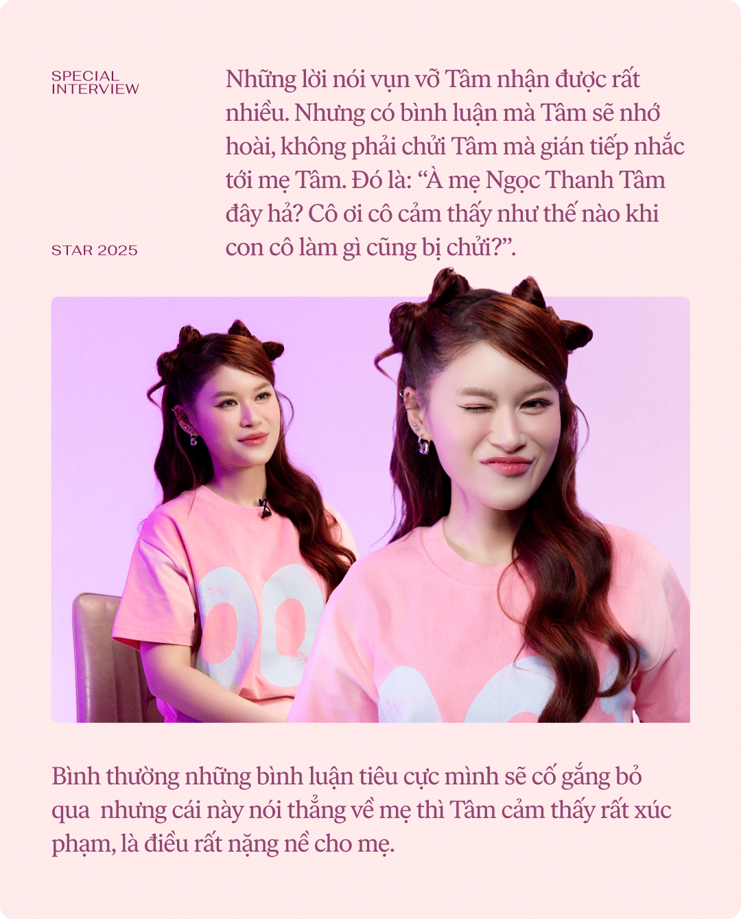 Ngọc Thanh Tâm: Đọc bình luận nhắc đến mẹ - 