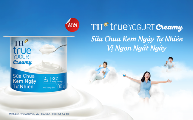 TH ra mắt “Sữa Chua Kem Ngậy Tự Nhiên TH true YOGURT Creamy- Ảnh 1.