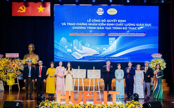 HUFLIT khẳng định chất lượng đào tạo sau đại học- Ảnh 1.